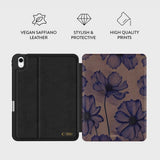 iPad 10.9" (2024 / 2022) / 11" (2025) Tech-Protect Lamano Tablet Cover - Velvet Night