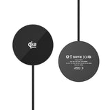Tech-Protect Qi2 Magnetisk Trådløs Oplader - MagSafe Kompatibel - 25W - Sort