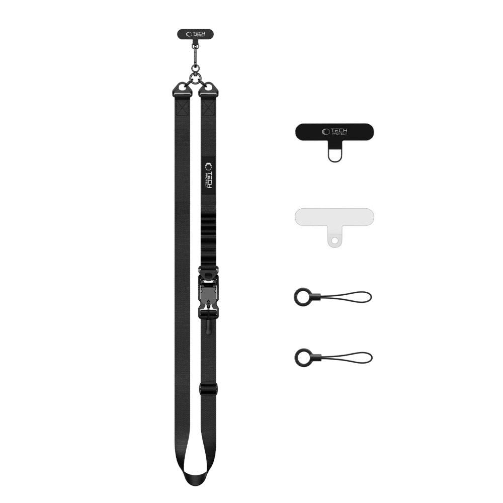 Tech-Protect Rope Crossbody Strop - Sort