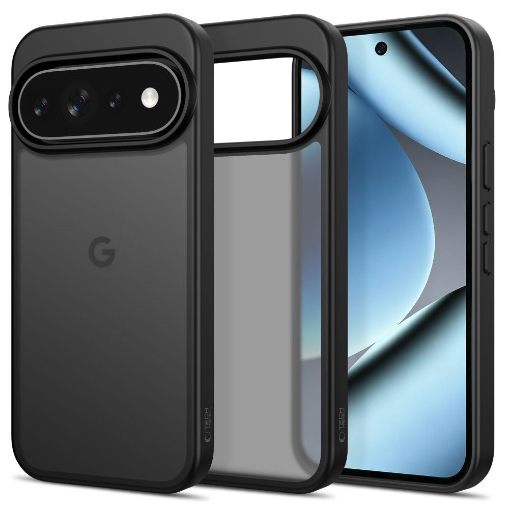 Tech-Protect Google Pixel 11 / 11 Pro / 10 / 10 Pro / 9 / 9 Pro MagMat Bagside Cover - Mat Sort