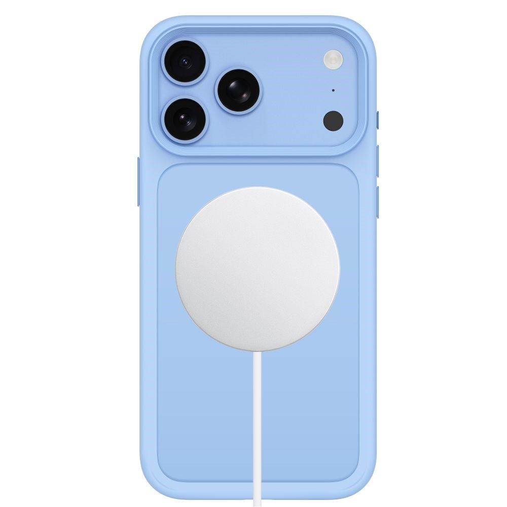 Tech-Protect iPhone 18 Pro Max / 17 Pro Max MagMat Mobil Cover - MagSafe Kompatibel - Mat Lyseblå