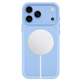 Tech-Protect iPhone 18 Pro Max / 17 Pro Max MagMat Mobil Cover - MagSafe Kompatibel - Mat Lyseblå
