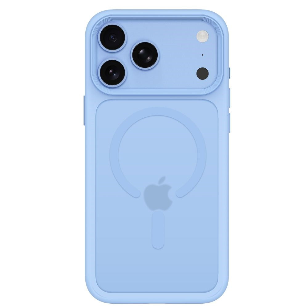 Tech-Protect iPhone 18 Pro Max / 17 Pro Max MagMat Mobil Cover - MagSafe Kompatibel - Mat Lyseblå