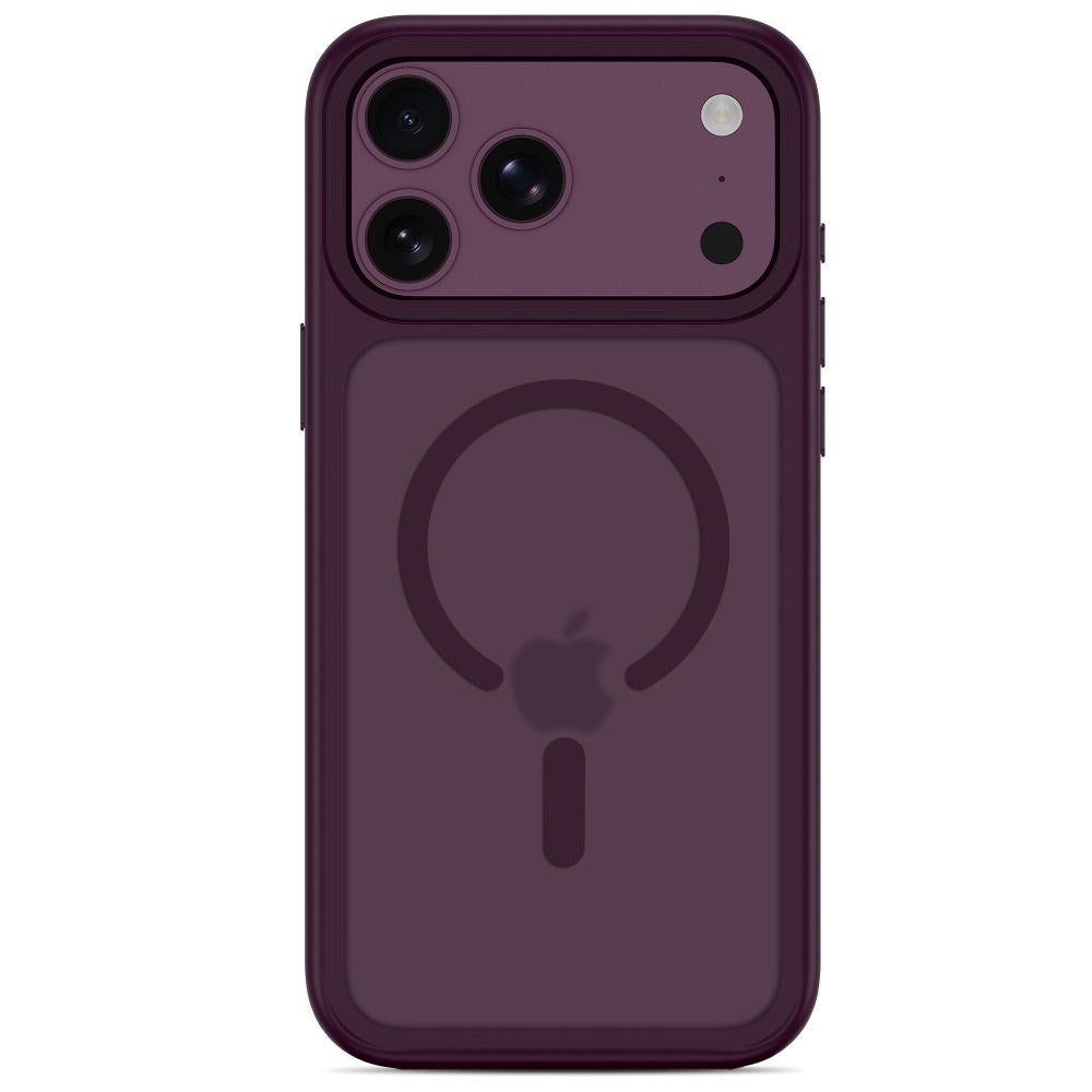 Tech-Protect iPhone 18 Pro Max / 17 Pro Max MagMat Mobil Cover - MagSafe Kompatibel - Mat Rød