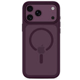 Tech-Protect iPhone 18 Pro / 17 Pro MagMat Mobil Cover - MagSafe Kompatibel - Mat Rød