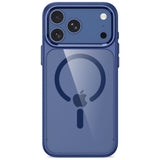 Tech-Protect iPhone 18 Pro / 17 Pro MagMat Mobil Cover - MagSafe Kompatibel - Gennemsigtig / Blå