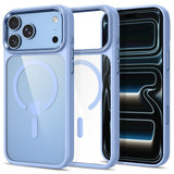 Tech-Protect iPhone 18 Pro / 17 Pro MagMat Mobil Cover - MagSafe Kompatibel - Gennemsigtig / Lyseblå