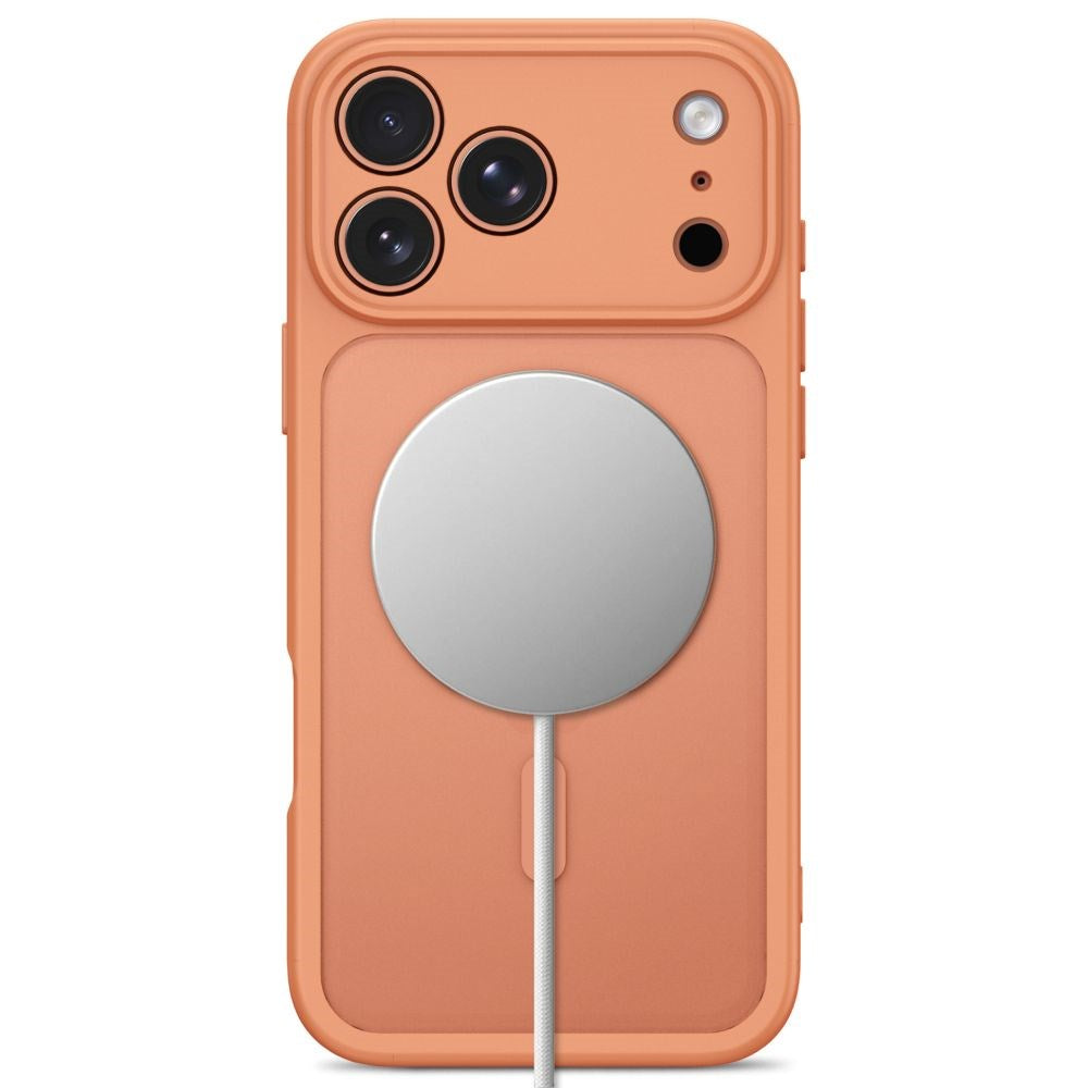 Tech-Protect BasicMag iPhone 17 Pro Max / 18 Pro Max Hybrid Bagside Cover - MagSafe Kompatibel - Mat Orange
