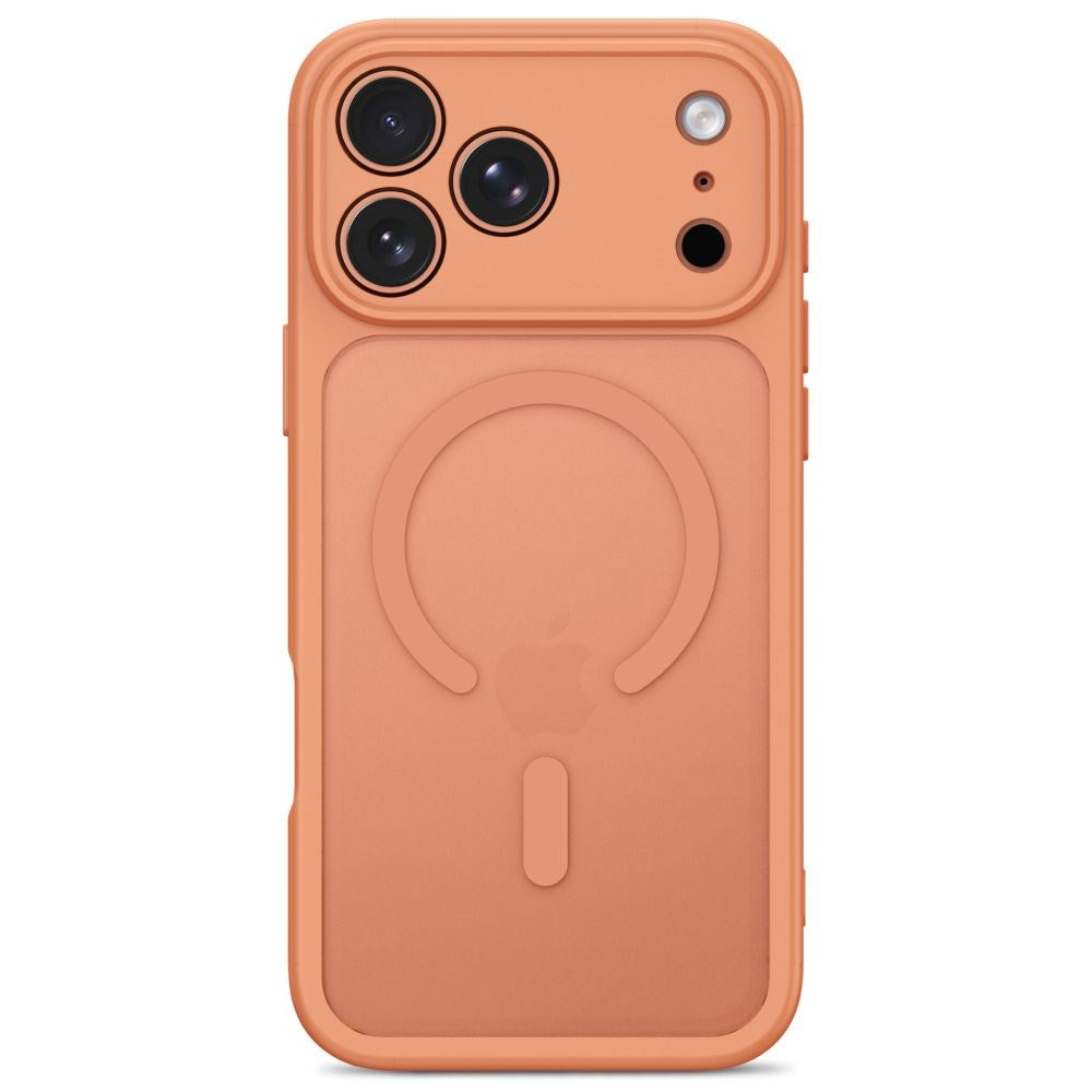 Tech-Protect BasicMag iPhone 17 Pro Max / 18 Pro Max Hybrid Bagside Cover - MagSafe Kompatibel - Mat Orange