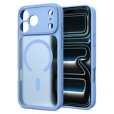 Tech-Protect BasicMag iPhone 17 Pro / 18 Pro Hybrid Bagside Cover - MagSafe Kompatibel - Mat Lyseblå