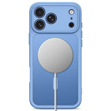 Tech-Protect BasicMag iPhone 17 Pro Max / 18 Pro Max Hybrid Bagside Cover - MagSafe Kompatibel - Mat Lyseblå