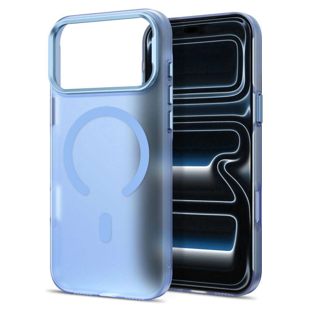Tech-Protect iPhone 18 Pro Max / 17 Pro Max MagZero Mobil Cover - MagSafe Kompatibel - Matte Light Blue