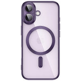 Tech-Protect iPhone 17 MagFlex Cover - MagSafe Kompatibel - Lilla / Gennemsigtig