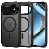 Tech-Protect Google Pixel 11 / 11 Pro / 10 / 10 Pro / 9 / 9 Pro MagMat Bagside Cover - MagSafe Kompatibel - Mat Sort