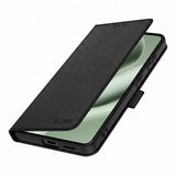 Google Pixel 11 / 11 Pro Tech-Protect Wallet Kunstlæder Flip Cover - Sort