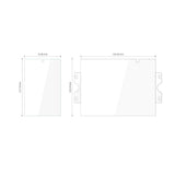 Tech-Protect Samsung Galaxy Z Fold8 Easy Set Foil & Glass Fit+ 4-i-1 Forside- & Bagsideskærm Beskyttelsessæt  - Gennemsigtig