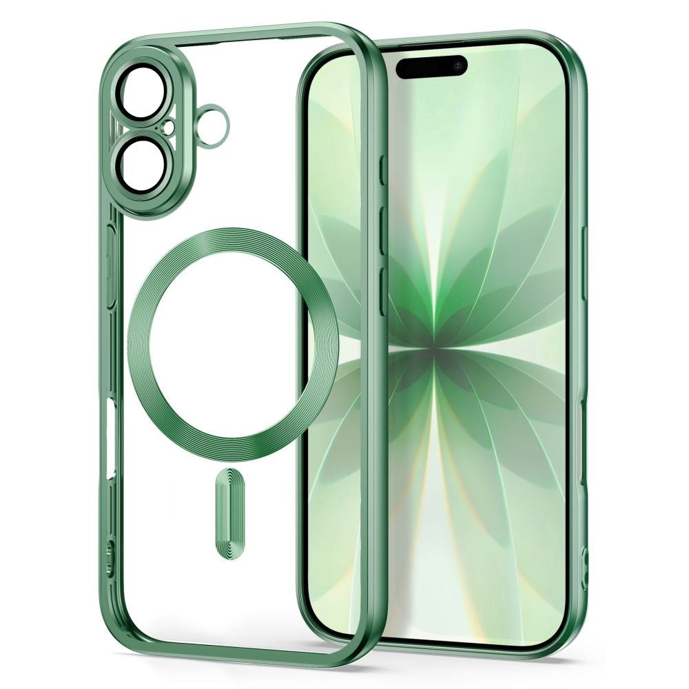 Tech-Protect iPhone 17 MagFlex Cover - MagSafe Kompatibel - Grøn