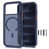 Tech-Protect iPhone 18 Pro / 17 Pro MagAir Bagside Cover - MagSafe Kompatibel - Mat Blå