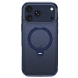 Tech-Protect iPhone 18 Pro Max / 17 Pro Max MagAir Stand Mobil Cover m. Kickstand - MagSafe Kompatibel - Mat Blå