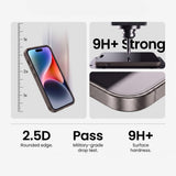Tech-Protect Samsung Galaxy S26 FE Glass Fit+ Hærdet Glas Skærmbeskyttelse - 2 stk. - Gennemsigtig