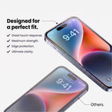 Tech-Protect Samsung Galaxy S26 FE Glass Fit+ Hærdet Glas Skærmbeskyttelse - 2 stk. - Gennemsigtig