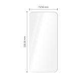 Tech-Protect Samsung Galaxy S26 FE Glass Fit+ Hærdet Glas Skærmbeskyttelse - 2 stk. - Gennemsigtig