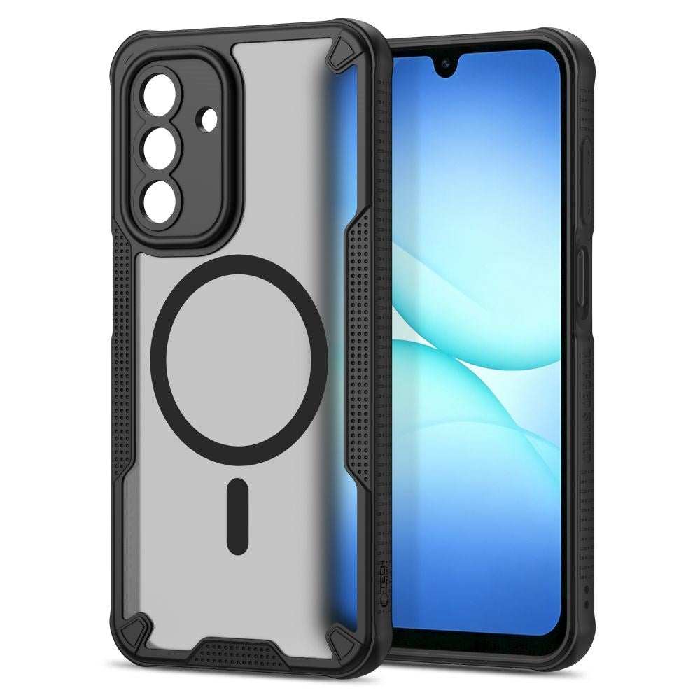 Tech-Protect Samsung Galaxy A17 (5G) / A18 / A26 Rugged Shield Mobil Cover - MagSafe Kompatibel - Mat Sort
