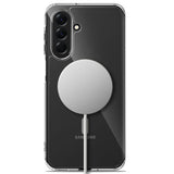 Tech-Protect Samsung Galaxy A17 (5G) / A18 FlexAir Hybrid Mobil Cover - MagSafe Kompatibel - Gennemsigtig