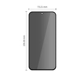 Samsung Galaxy A18 (4G / 5G) Tech-Protect Quick Set Spy+ Privacy Beskyttelsesglas - 2 stk - Gennemsigtig