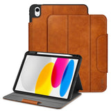 iPad 11" (2025) / 10.9" (2024 / 2022) Tech-Protect Fleece Tablet Cover - Brun