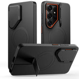 Samsung Galaxy S26 Ultra Tech-Protect Kevlar Aura Hybrid Bagside Cover - MagSafe Kompatibel - Sort