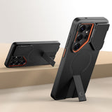 Samsung Galaxy S26 Ultra Tech-Protect Kevlar Aura Hybrid Bagside Cover - MagSafe Kompatibel - Sort