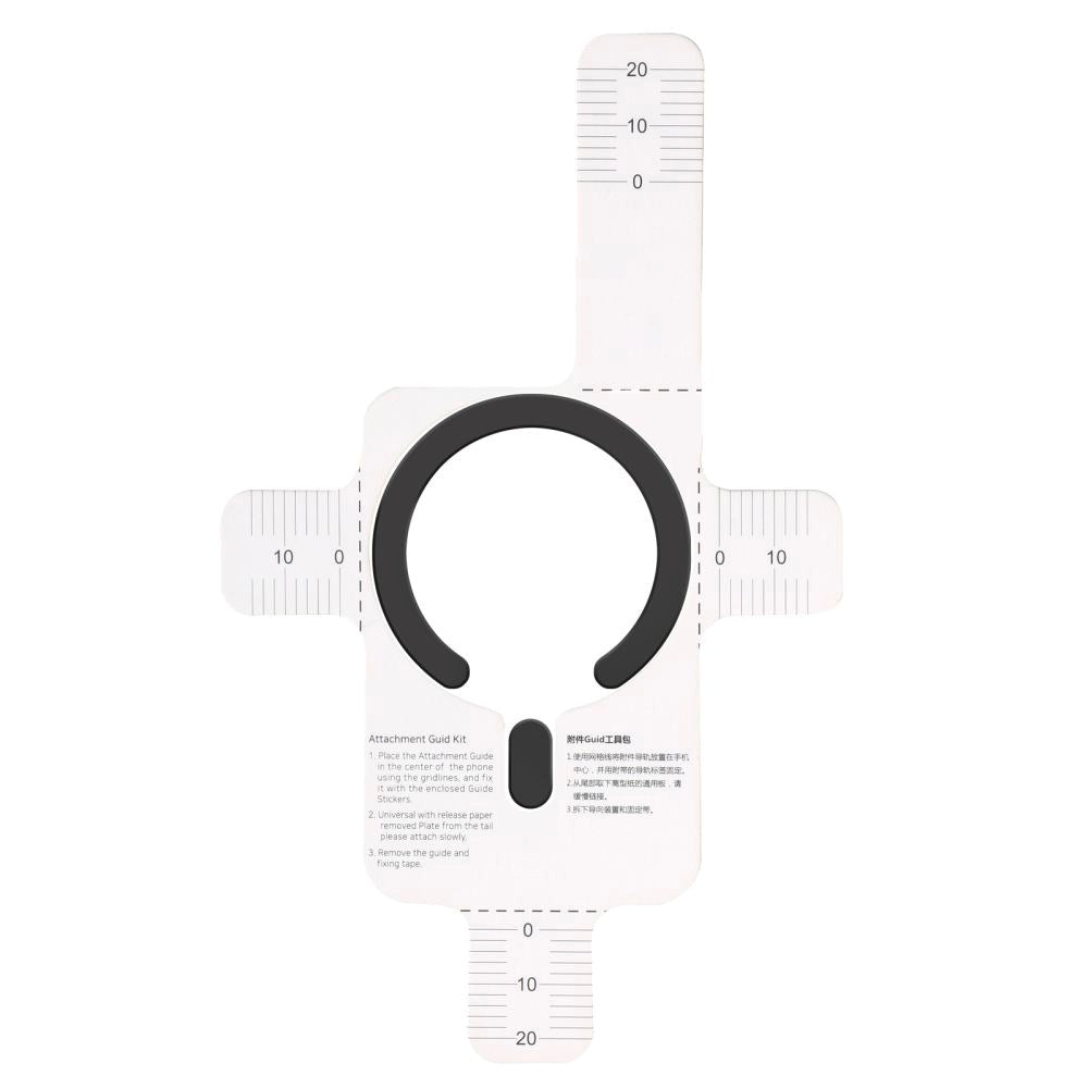 Tech-Protect - MagSafe Ring m. Installationsramme - Sort