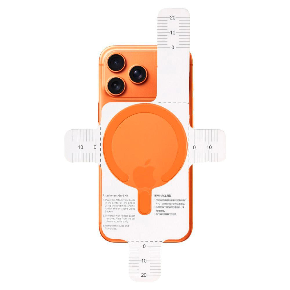 Tech-Protect - MagSafe Ring m. Installationsramme - Orange