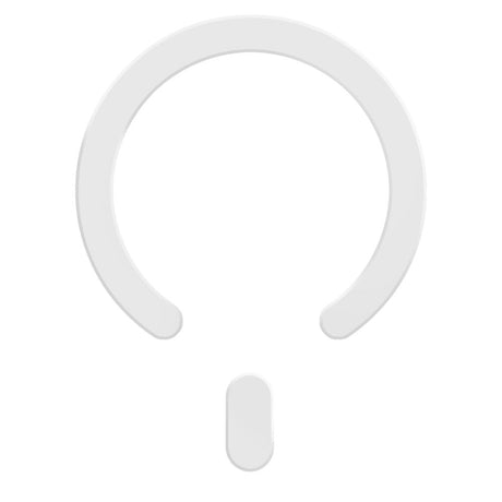 Tech-Protect - MagSafe Ring m. Installationsramme - Hvid