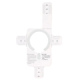 Tech-Protect - MagSafe Ring m. Installationsramme - Hvid