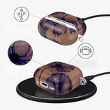 Tech-Protect Apple AirPods (4. gen.) Lamano Cover - Nøglering - Velvet Night