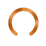 Tech-Protect MagSafe Kompatibel Magnetisk Ring - Installationsramme - 2 stk - Orange / Sort