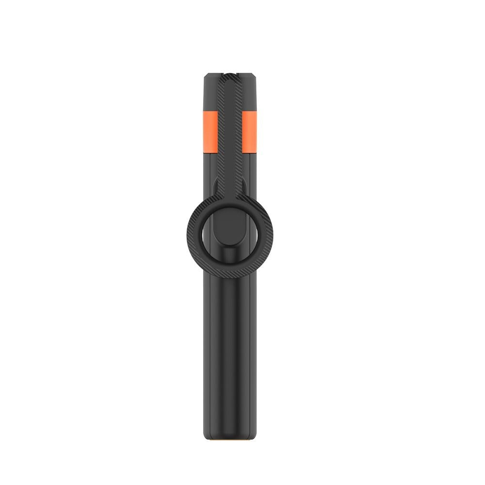 Tech-Protect L10S Bluetooth Tripod Selfie Stang - MagSafe Kompatibel - Sort / Orange