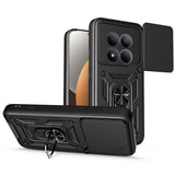 Xiaomi Redmi Note 15 Pro+ (Plus) Tech-Protect Camshield m. Fingergreb & Ståfunktion - Sort