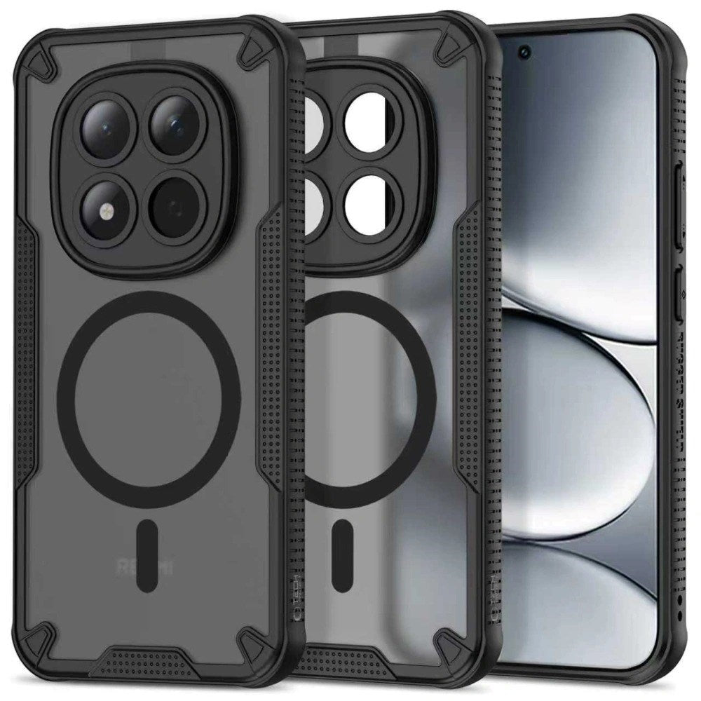 Xiaomi Redmi Note 15 Pro Tech-Protect Rugged Shield Case - MagSafe Kompatibel - Mat Sort