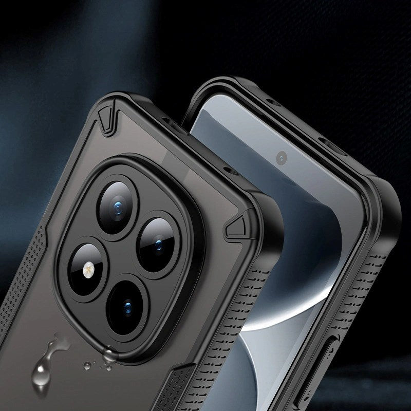 Xiaomi Redmi Note 15 Pro+ (Plus) Tech-Protect Rugged Shield Case - MagSafe Kompatibel - Mat Sort