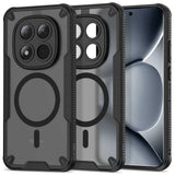 Xiaomi Redmi Note 15 Pro+ (Plus) Tech-Protect Rugged Shield Case - MagSafe Kompatibel - Mat Sort