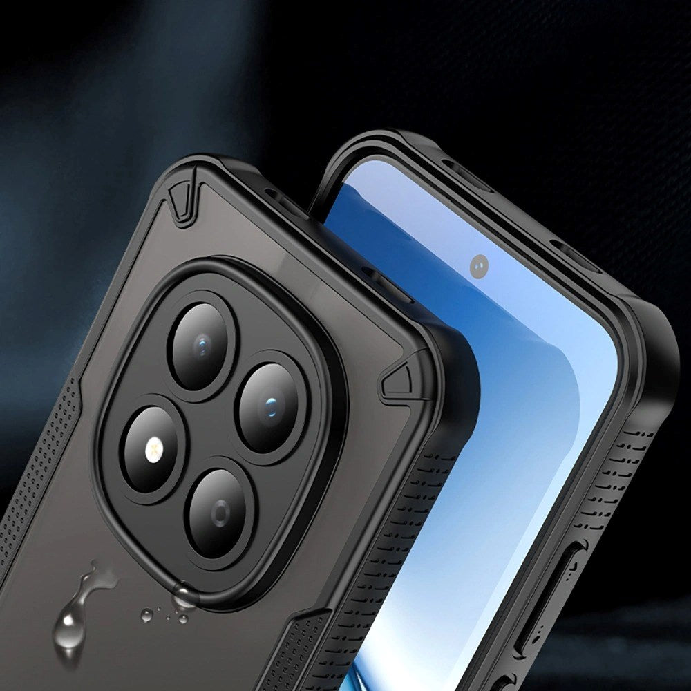Xiaomi Redmi Note 15 Pro Tech-Protect Rugged Shield Case - Mat Sort