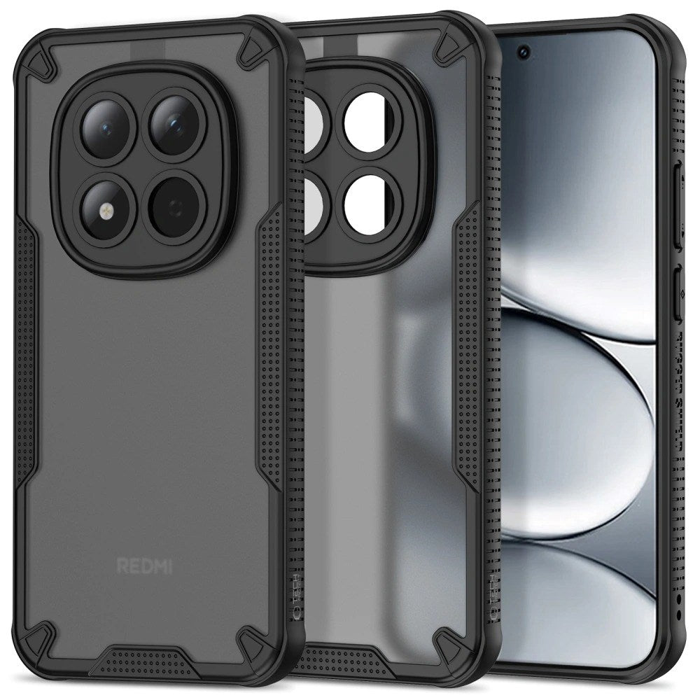Xiaomi Redmi Note 15 Pro Tech-Protect Rugged Shield Case - Mat Sort