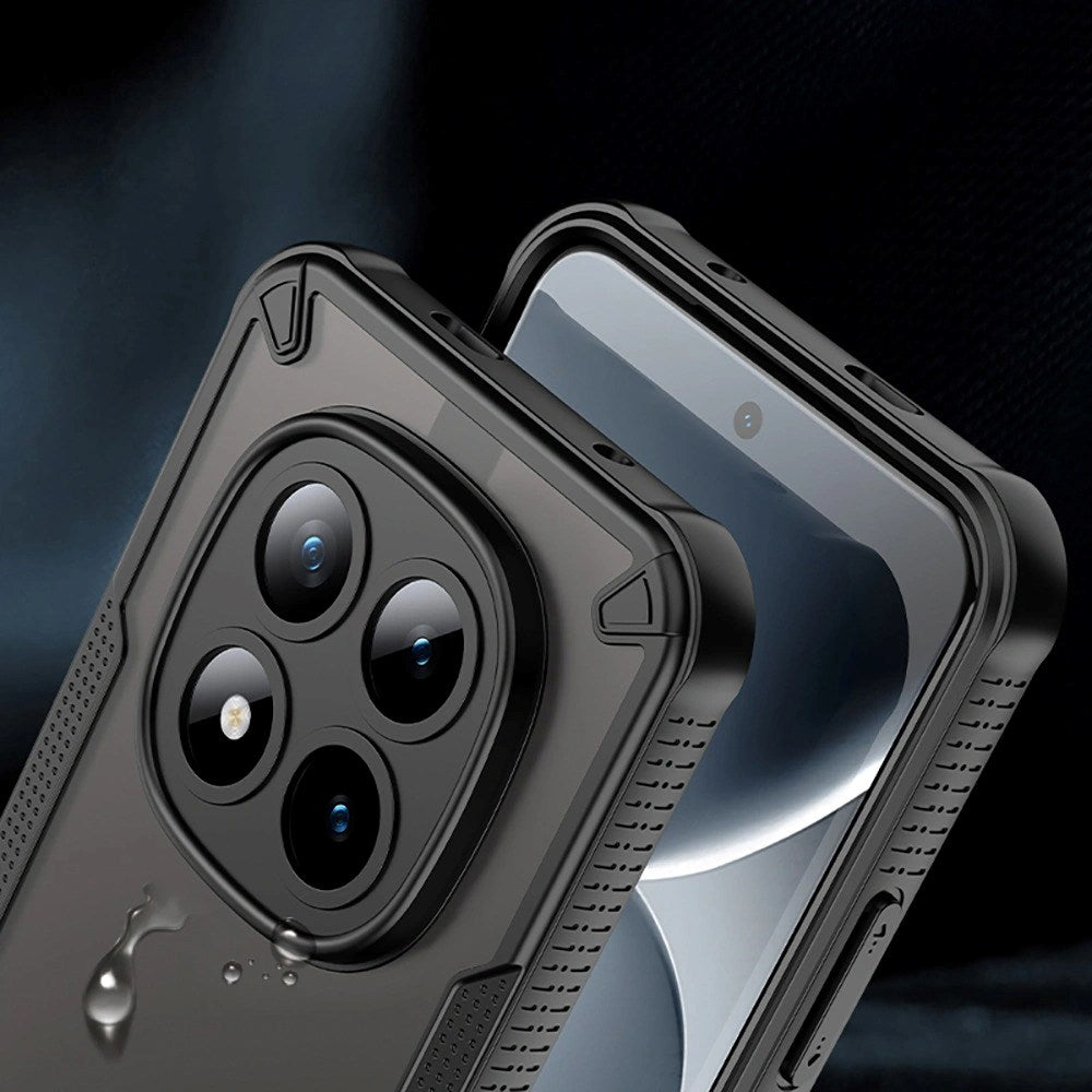 Xiaomi Redmi Note 15 Pro+ (Plus) Tech-Protect Rugged Shield Case - Mat Sort