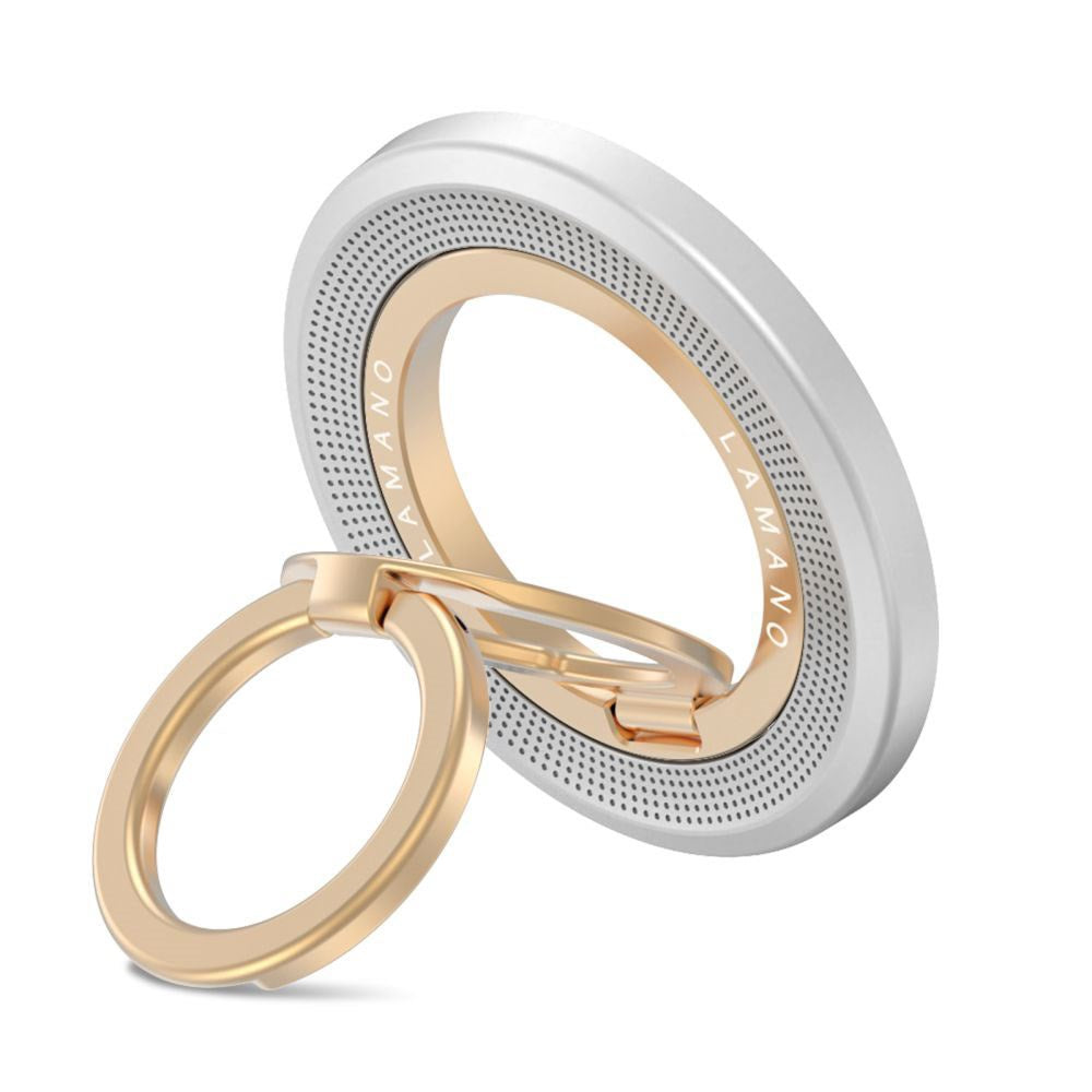 Tech-Protect Lamano Mobil Ring - MagSafe Kompatibel - Sølv / Guld