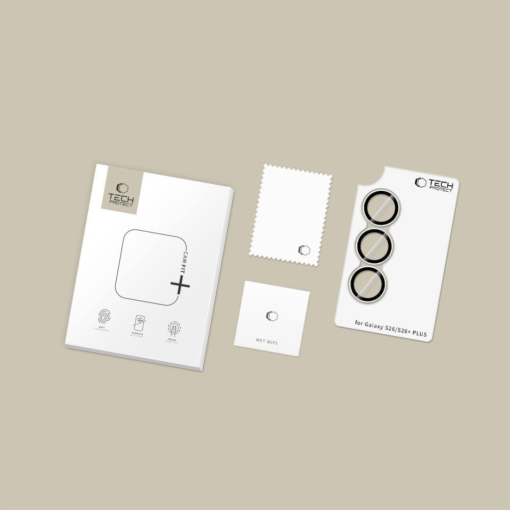 Tech-Protect - Samsung Galaxy S26 / S26+ (Plus) - Camring Fit+ Kamerabeskyttelse - Gennemsigtig