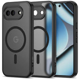 Tech-Protect Google Pixel 10a MagMat Hybrid Bagside Cover - MagSafe Kompatibel - Sort