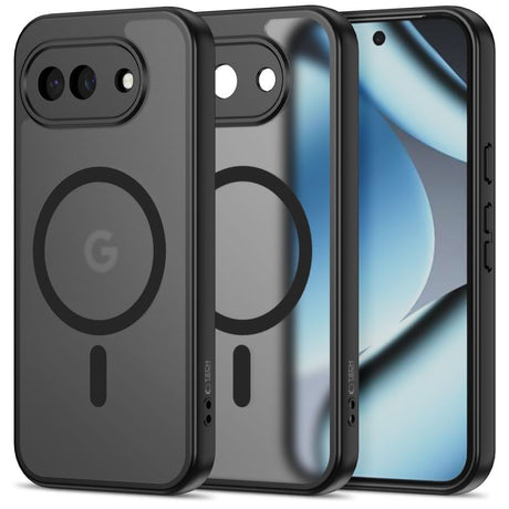 Tech-Protect Google Pixel 10a MagMat Hybrid Bagside Cover - MagSafe Kompatibel - Sort